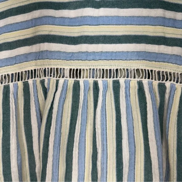 Anthropologie The Serena Surf Henley Blouse by Pilcro Size XS - Picture 7 of 7